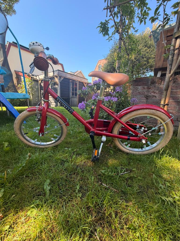 Veloretti Maxi kinderfiets, Fietsen en Brommers, Fietsen | Kinderfietsjes, Gebruikt, 16 tot 20 inch, Ophalen
