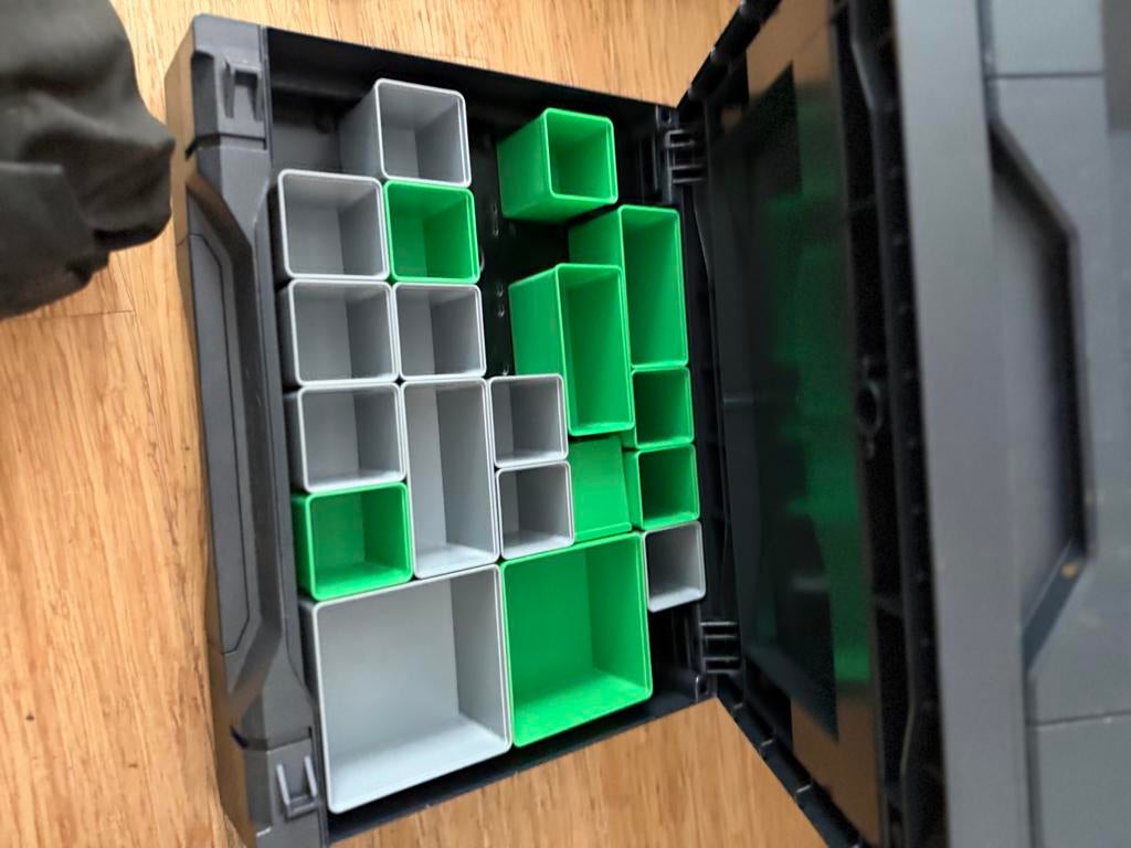 4 Auer Systainers koffers - 1x gereedschap, 3x bakjes, Doe-het-zelf en Verbouw, Ophalen, Nieuw