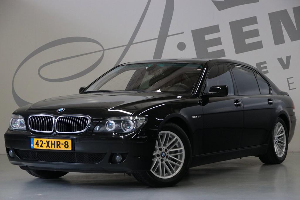 BMW 7-serie 760Li Memory/Luchtvering/Soft-Close, Automaat, Achterwielaandrijving, Gebruikt, Zwart