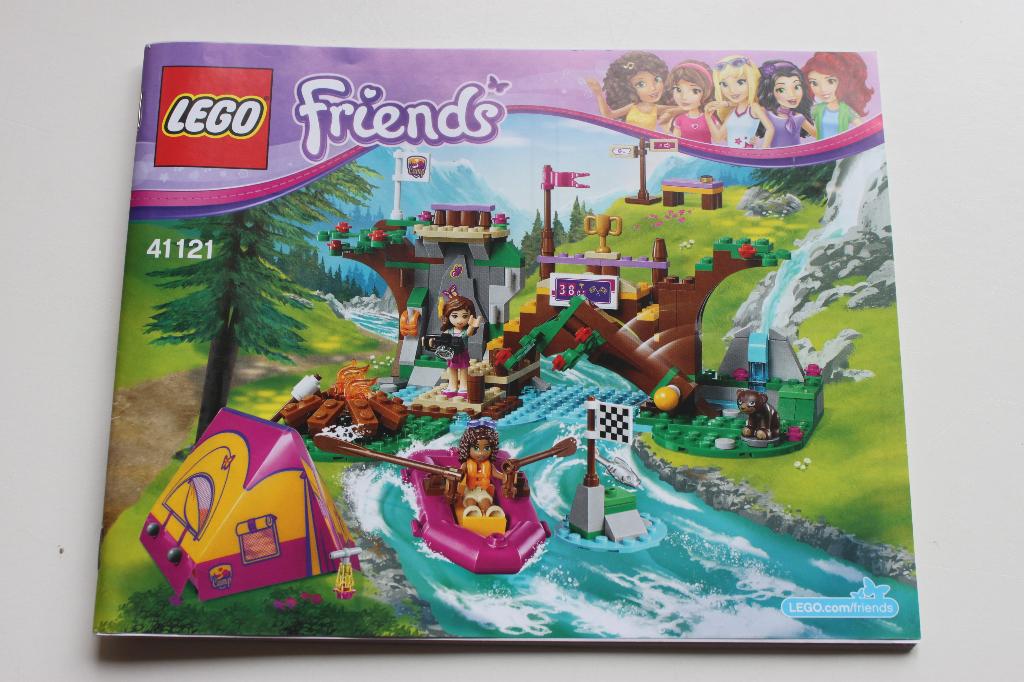 Lego Friends 41121 Avonturenkamp Wildwatervaren, Compleet, Lego, Friends, Ophalen of Verzenden