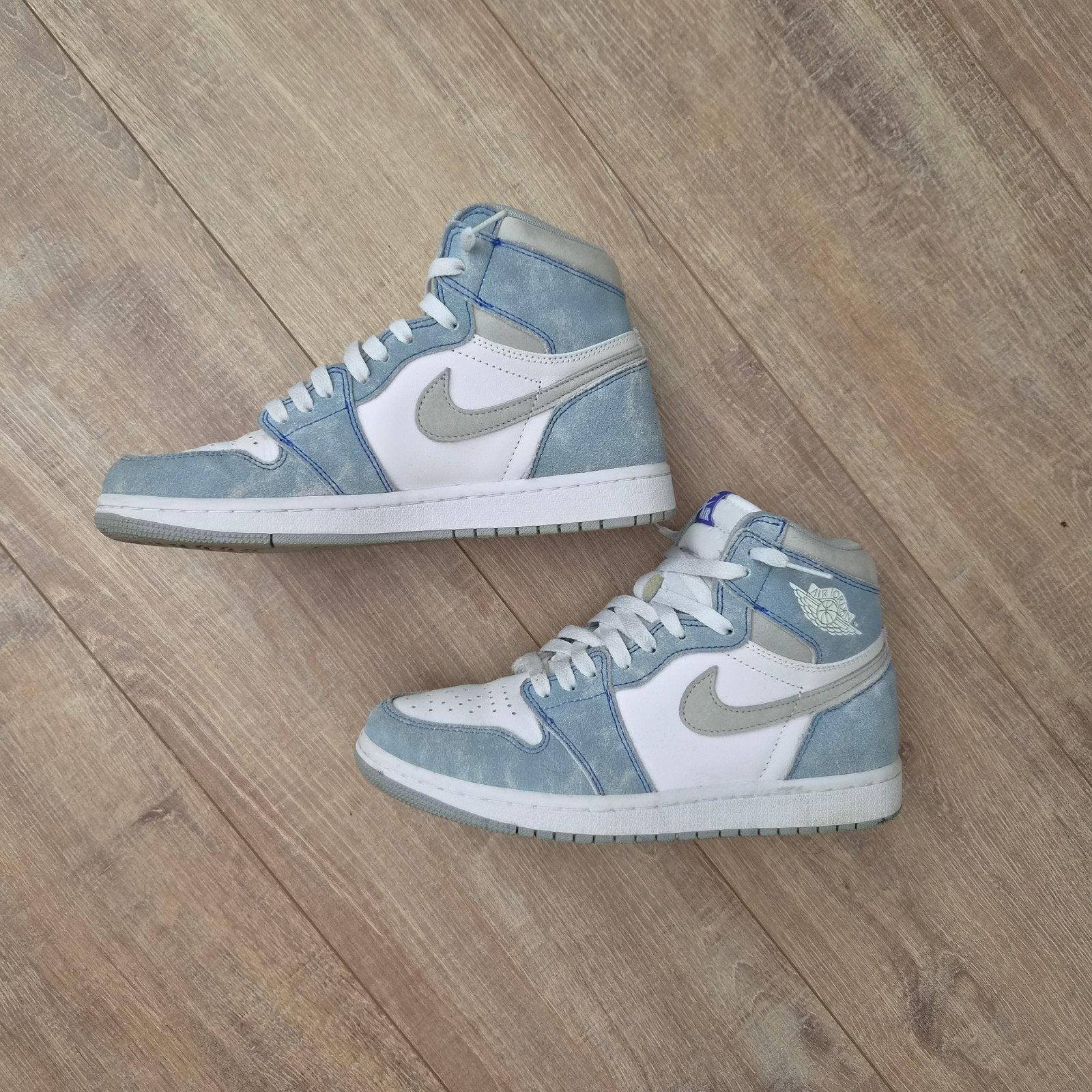 Nike Air Jordan 1 High OG Hyper Royal, Nike Air Jordan, Wit, Ophalen of Verzenden, Sneakers of Gympen