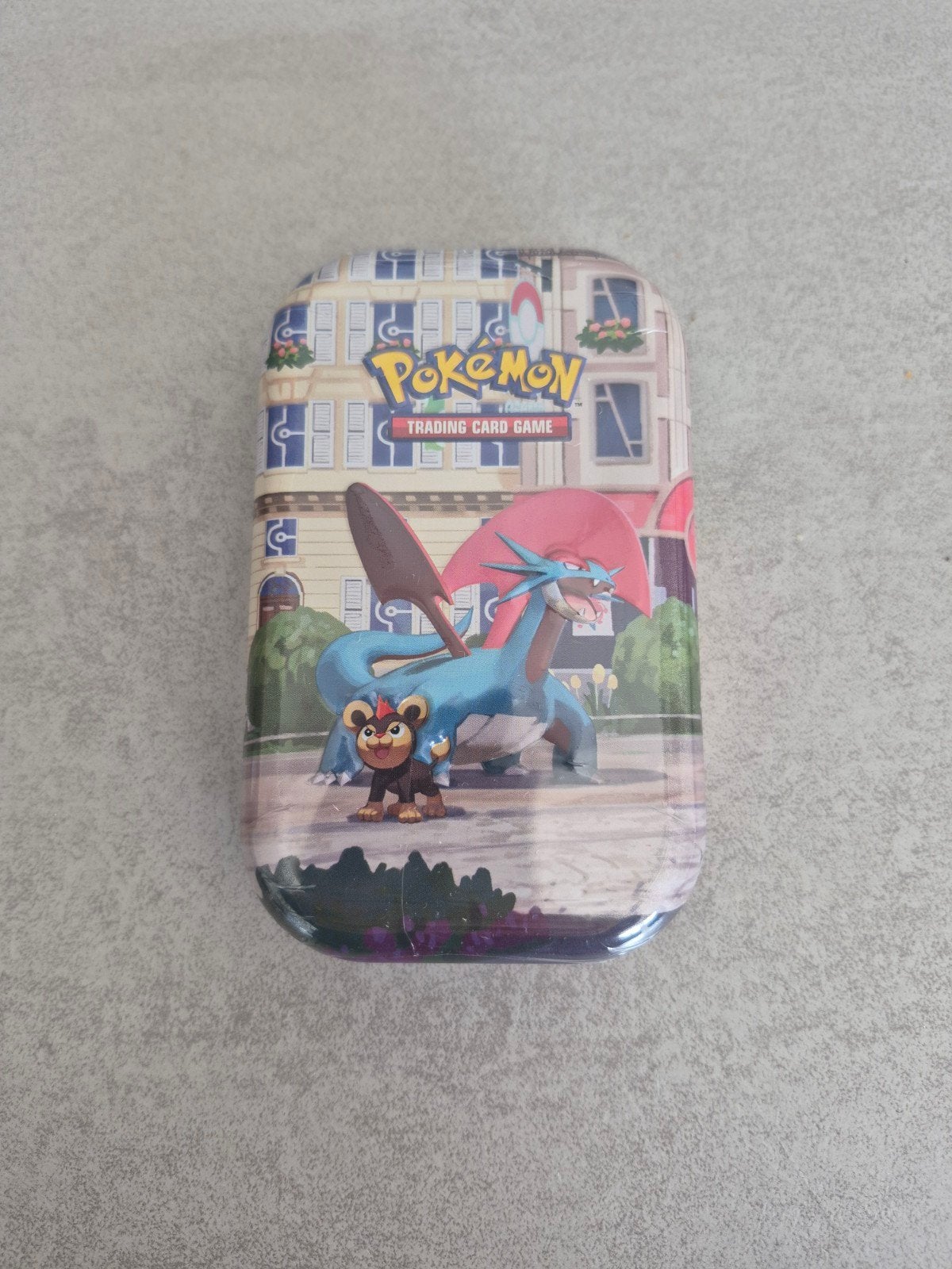 Pokémon Trading Card Game Mini Tin met Salamence en Chimchar, Ophalen of Verzenden