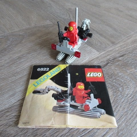lego ruimte 6822 space digger / ruimtevaart graafmachine, Gebruikt, Lego, Ophalen of Verzenden, Space