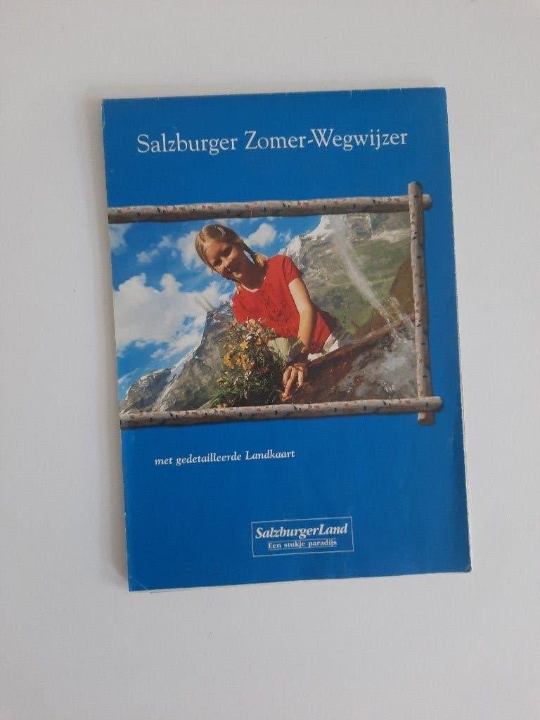 plattegrond SALZBURG, 1800 tot 2000, Europa Overig, Ophalen of Verzenden, Landkaart