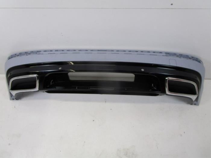 VW Tiguan 5NA R-Line Achterbumper Onderlip Diffuser Biturbo, Auto-onderdelen, Ophalen of Verzenden, Gebruikt, Achter, Bumper