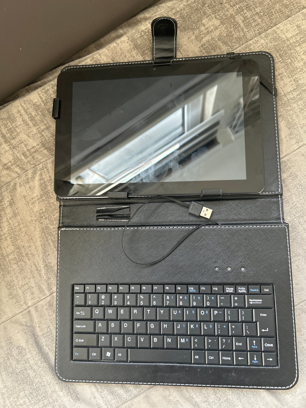 Tablet met toetsenbordhoes te koop, Computers en Software, 10 inch, 32 GB, Ophalen of Verzenden, Wi-Fi
