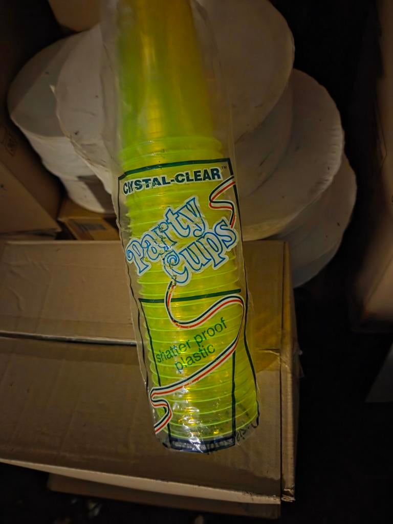 Drınk beker 250 cc 100 stk.8 euro, Ophalen of Verzenden