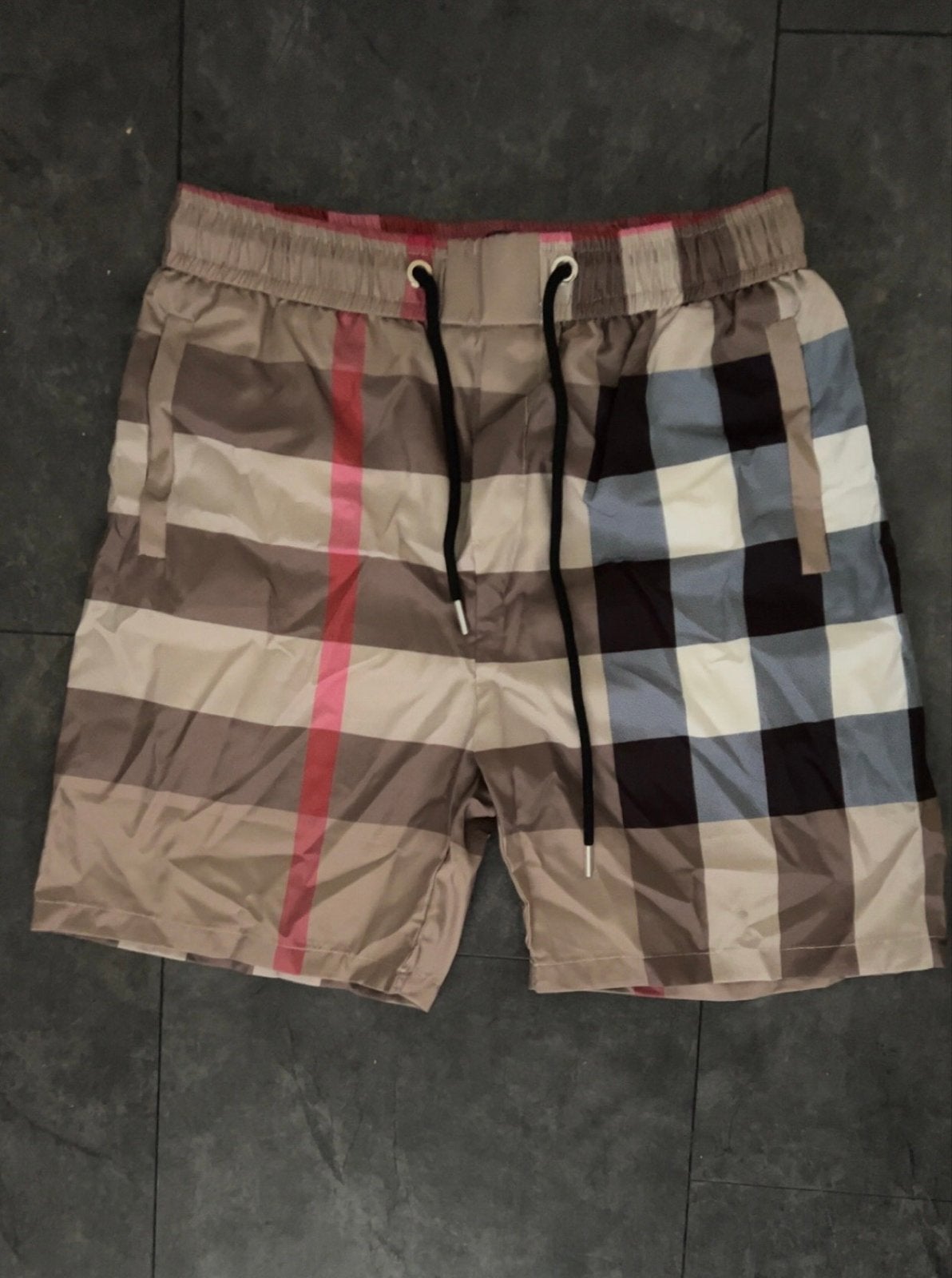 Burberry short, Ophalen of Verzenden, Maat 48/50 (M), Beige, Zwemshort