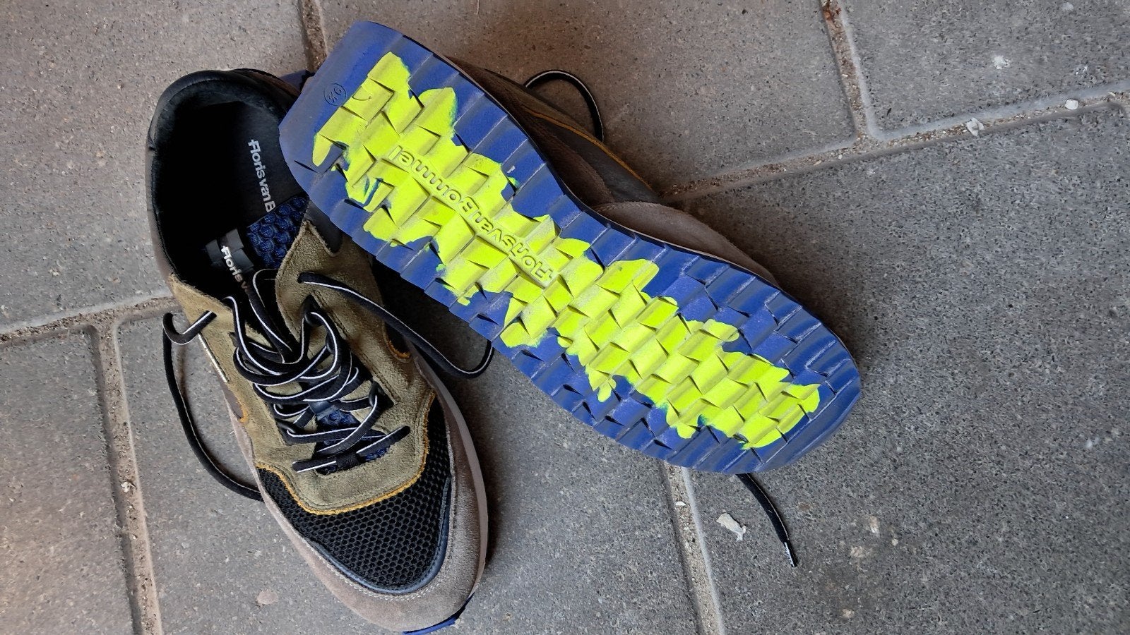 floris van bommel 449 Zeer weinig gedragen, Overige kleuren, Verzenden, Floris van Bommel, Sneakers of Gympen