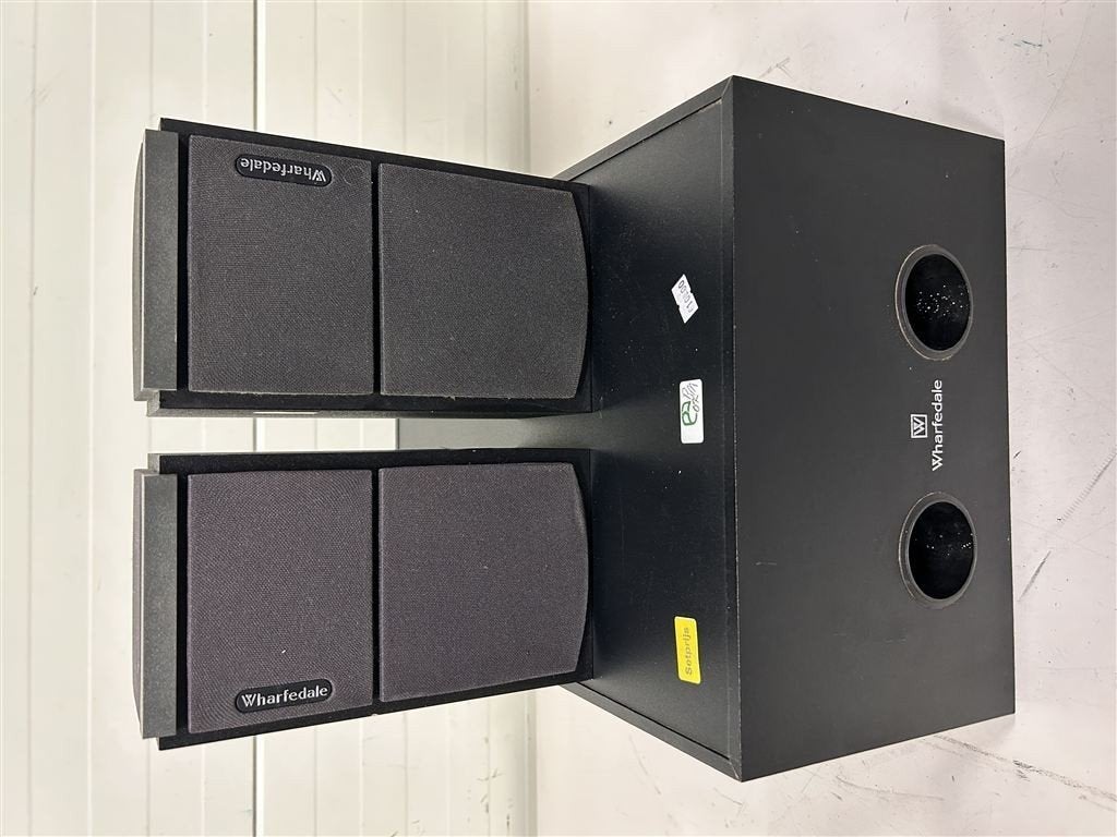 A7416. Wharfedale Sub Bass en 2 Satellite, model 2130, Overige merken, Gebruikt, Subwoofer, Ophalen of Verzenden