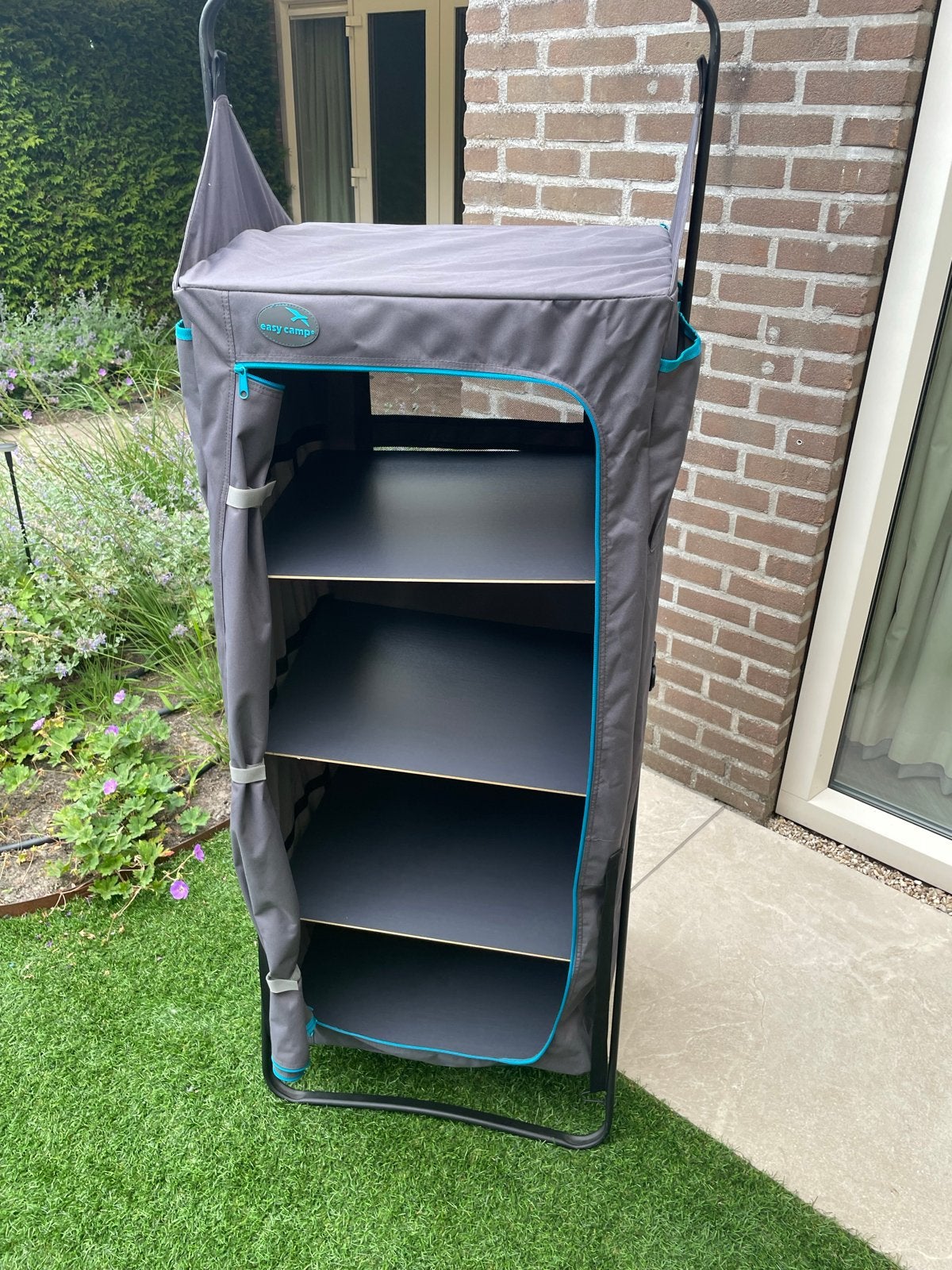 Easy Camp Blainow Campingkast - 148x50x40cm met draagtas, Caravans en Kamperen, Ophalen, Zo goed als nieuw