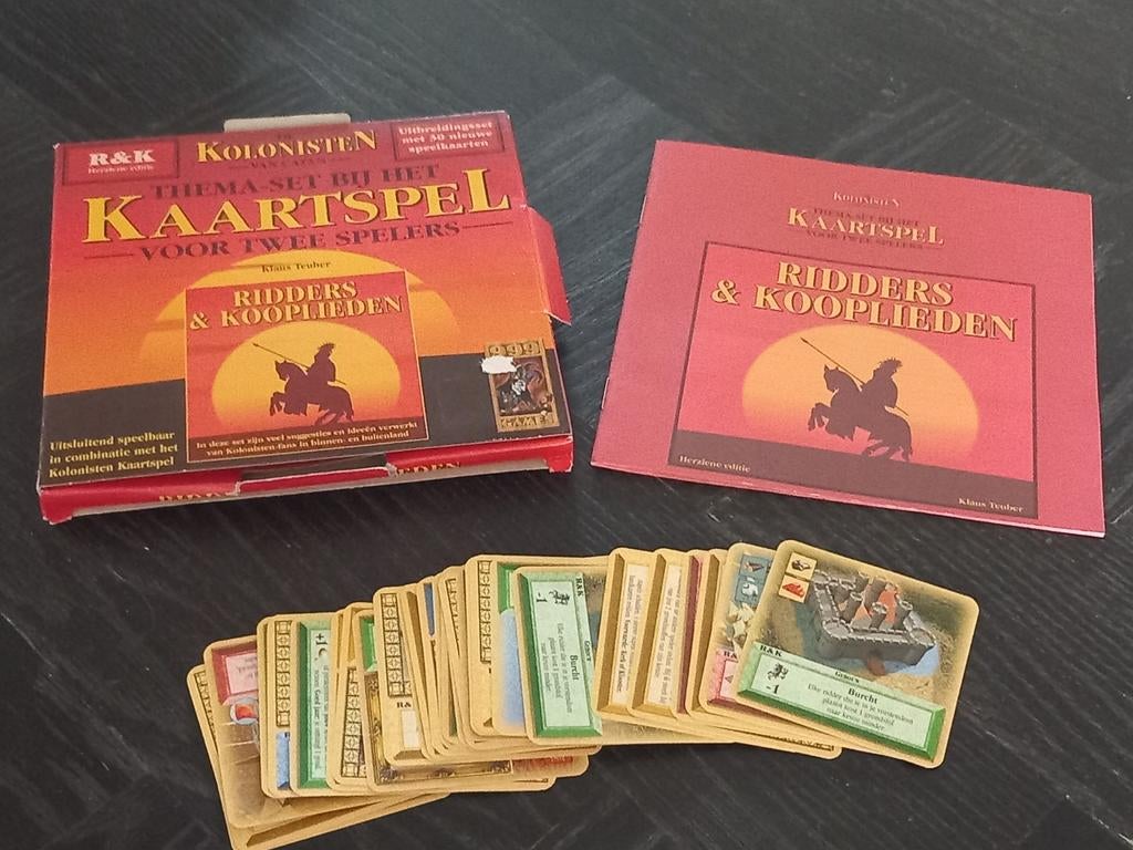 Kolonisten van Catan Kaartspel: Ridders & Kooplieden, Ophalen of Verzenden, 999games, Onbekend, Onbekend