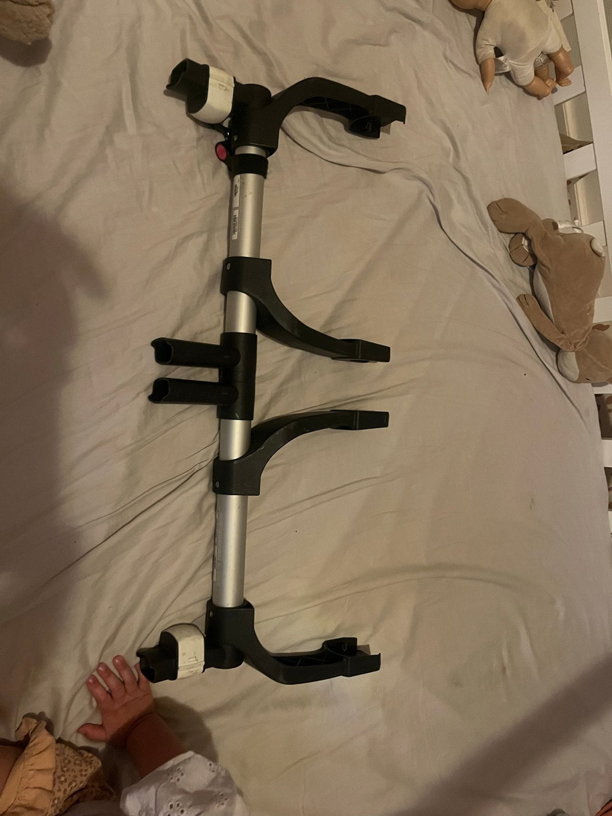 Maxi-Cosi adapter voor tweeling kinderwagen, Ophalen of Verzenden, Gebruikt, Maxi-Cosi
