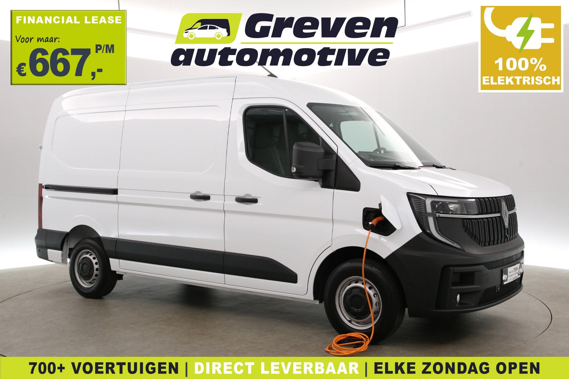 Renault Master E-Tech 87 kWh Long Range L2H2 | NIEUW | Clima, Automaat, Gebruikt, 143 pk, Renault