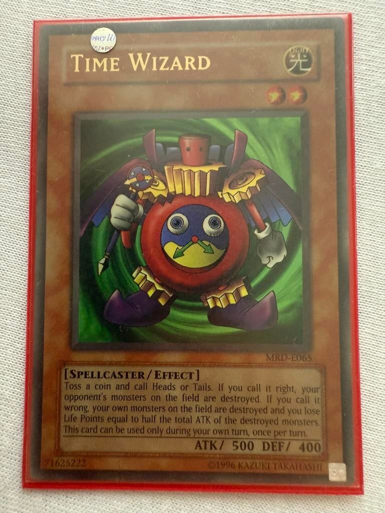 Time Wizard yugioh Ultra Rare, Verzenden, Nieuw, Losse kaart, Foil