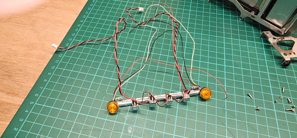 Lampen beugel voor tamiya trucks..., Ophalen of Verzenden, Onderdeel