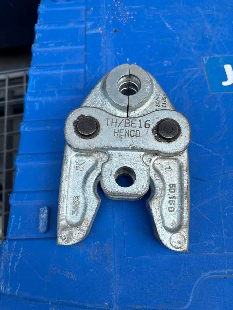 Henco TH/BE16 persbek voor meerlagenbuis, Doe-het-zelf en Verbouw, Gereedschap | Handgereedschap, Ophalen, Gebruikt