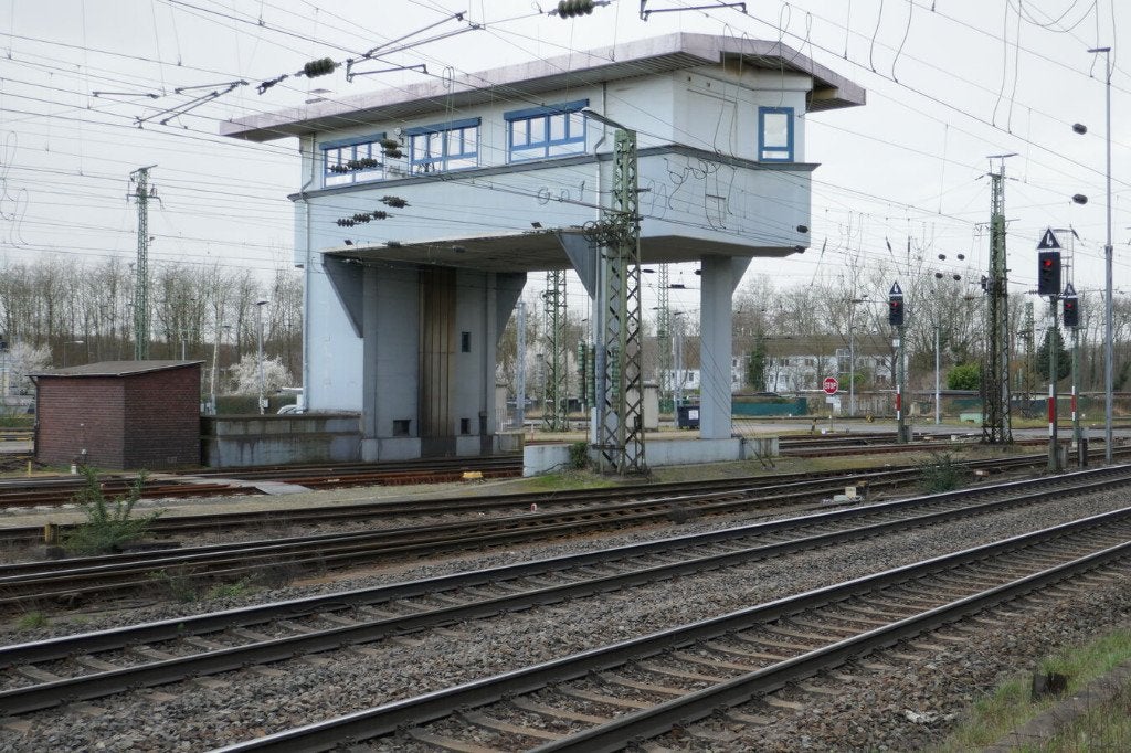 MARKLIN 13729/12 metaal groot seinhuis spoor 1 (0) jaren 30, Hobby en Vrije tijd, Wisselstroom, Brug, Tunnel of Gebouw, Ophalen of Verzenden