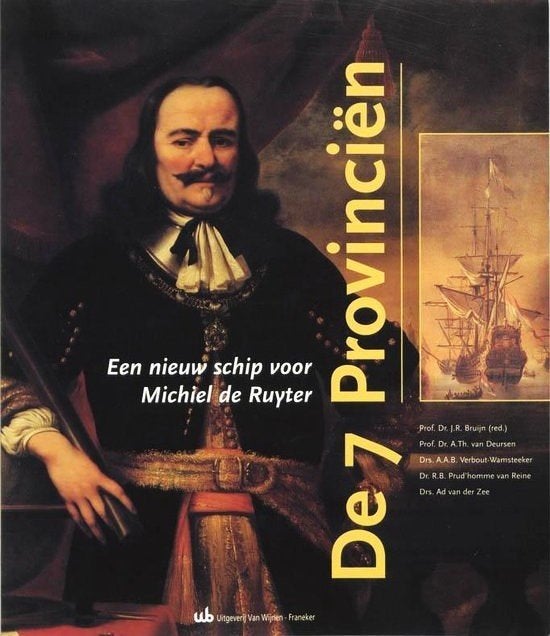 Bruijn – De Zeven Provinciën. Nieuw schip Michiel de Ruyter, Ophalen of Verzenden, Niet van toepassing, Zo goed als nieuw, Marine