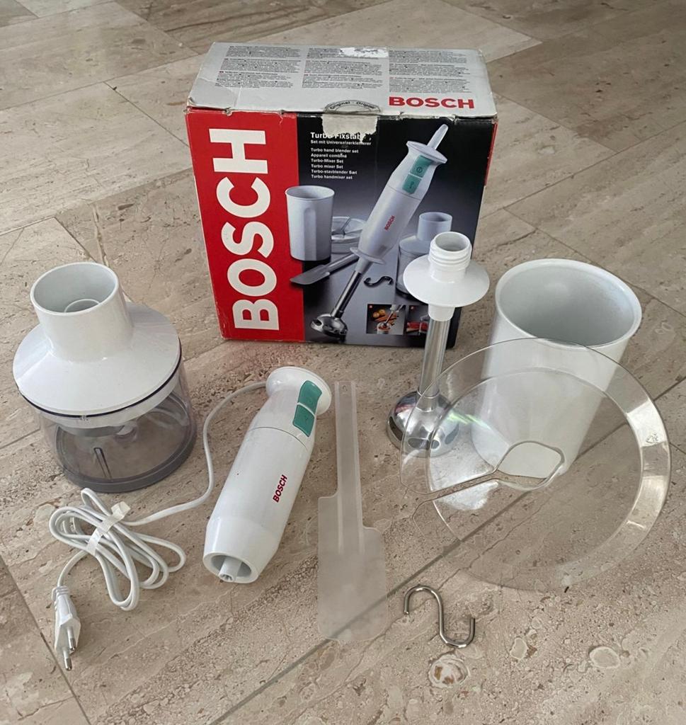 Bosch Staafmixer Turbo Mixer Set - Nieuw in Doos, Minder dan 1 liter, Ophalen of Verzenden, Nieuw, 1 snelheid