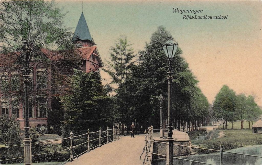 702-409-007 Wageningen Rijks-Landbouwschool, Verzenden, Voor 1920, Gelderland