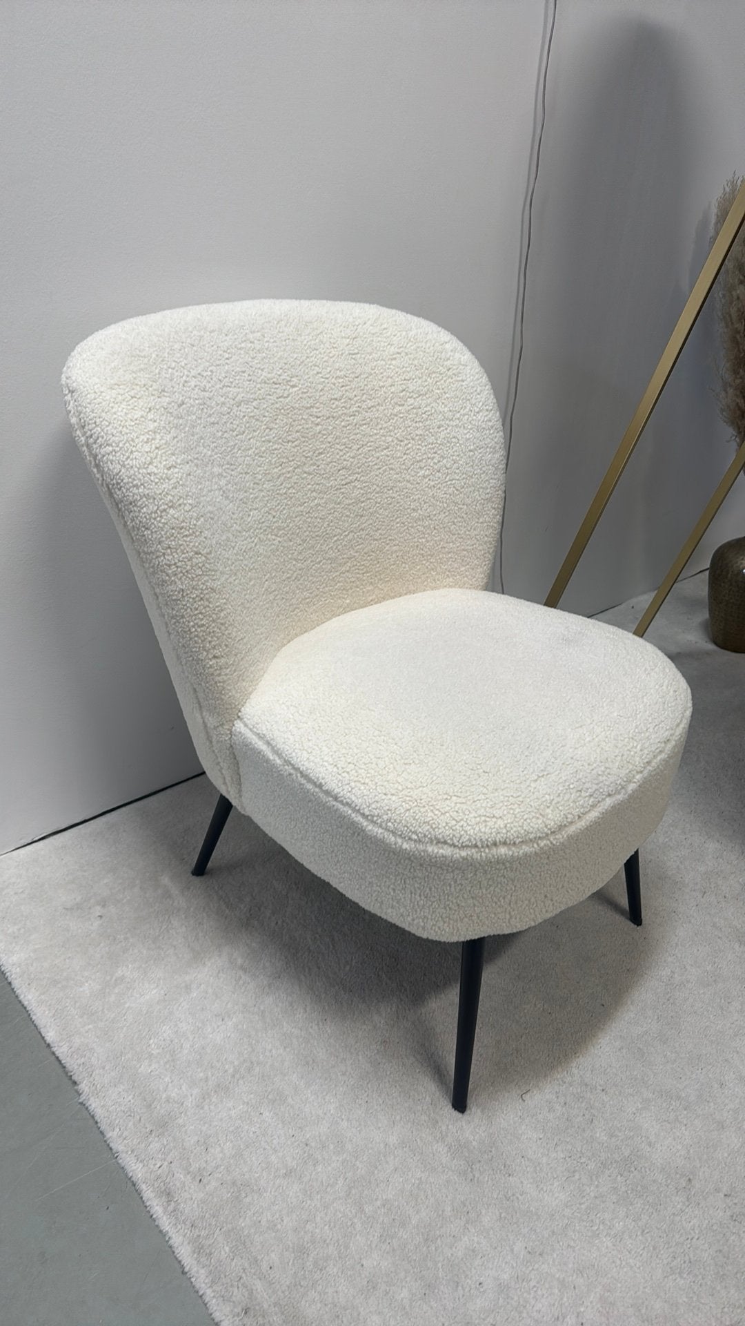 Teddy stoel creme, Huis en Inrichting, Fauteuils, Ophalen, Gebruikt