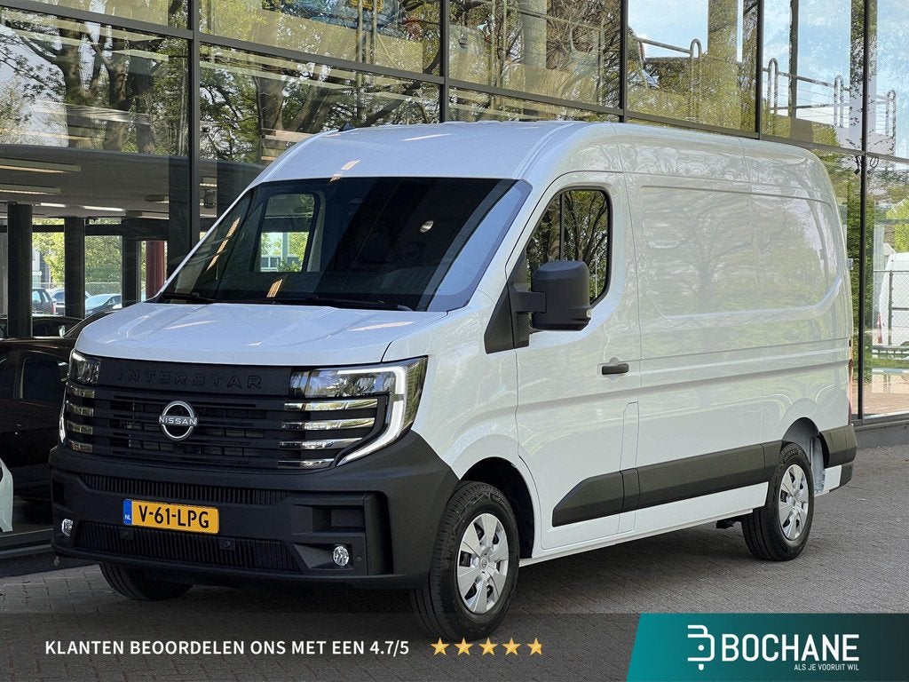 Nissan Interstar-e L2H2 Limited 87 kWh | DEMO, 143 pk, 2000 kg, Leder en Stof, Wit