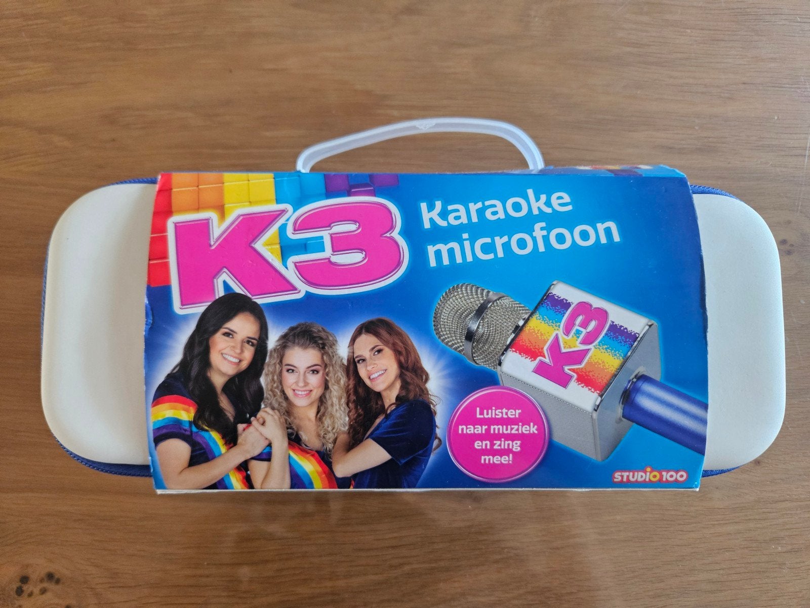 K3 Karaoke Microfoon, Ophalen, Zo goed als nieuw