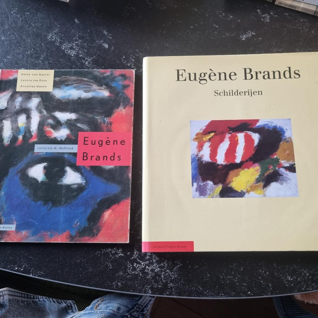 2x Eugene Brands, Boeken, Kunst en Cultuur | Beeldend, Gelezen, Schilder- en Tekenkunst, Ophalen of Verzenden