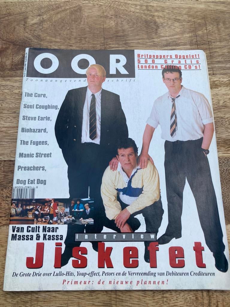 OOR 1996 Jiskefet THE CURE Manic Street Preachers BIOHAZARD, Ophalen of Verzenden, Muziek, Film of Tv