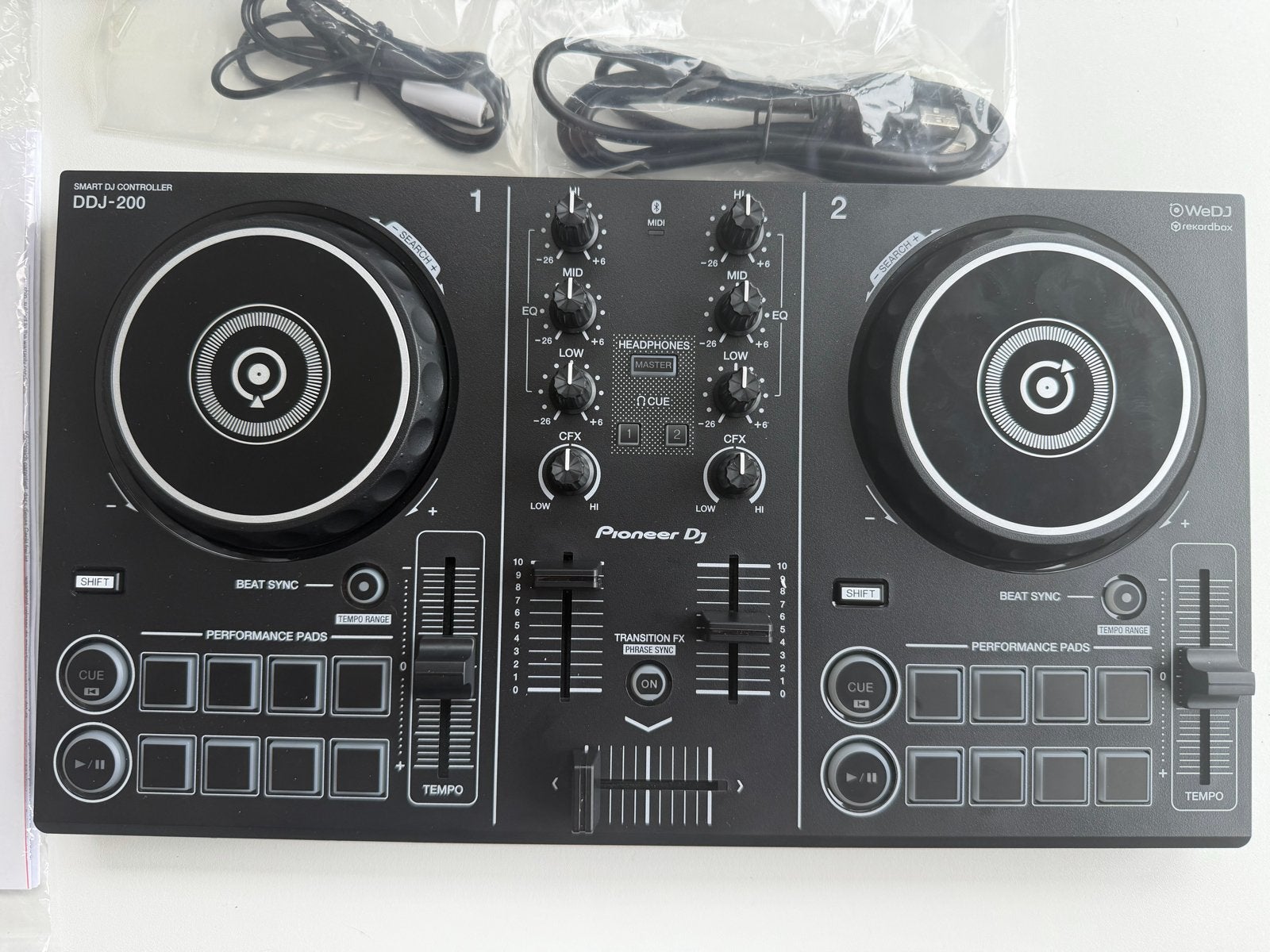 Pioneer DDJ-200 DJ-controller - Zo goed als nieuw, Muziek en Instrumenten, Ophalen of Verzenden, Zo goed als nieuw, Dj-set, Pioneer