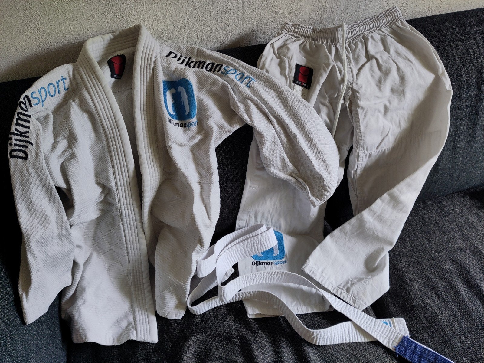 Judopak mt 150 Dijkmansport Groningen, Ophalen of Verzenden, Gebruikt