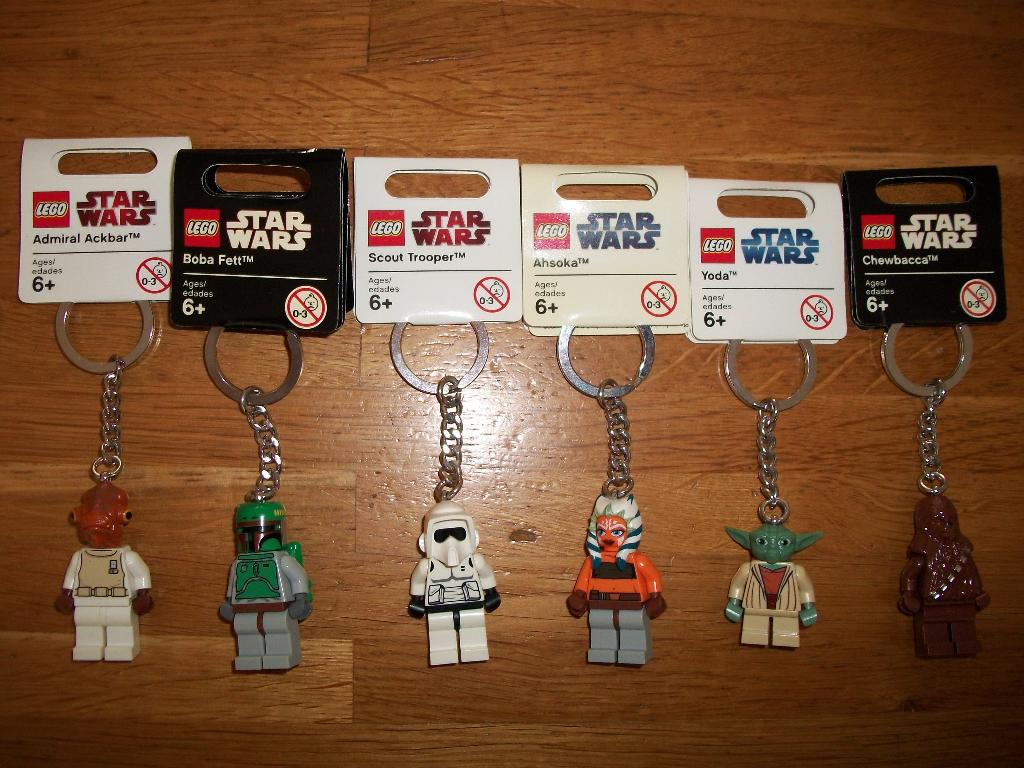 Star Wars sleutelhangers, Kinderen en Baby's, Speelgoed | Duplo en Lego, Nieuw, Lego, Complete set, Compleet, Star Wars, Ophalen of Verzenden