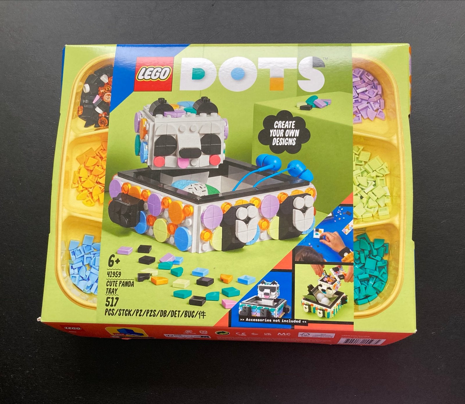 Lego Dots Panda Pennenbakje 41959 - Zo goed als nieuw, Ophalen of Verzenden, Zo goed als nieuw