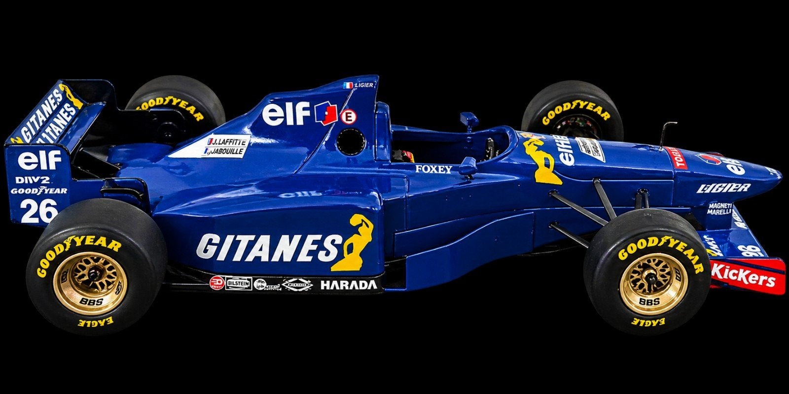 Ligier JS39 F1 Modelauto - Schaal 1:43, Overige merken, Auto, Groter dan 1:32, Ophalen of Verzenden
