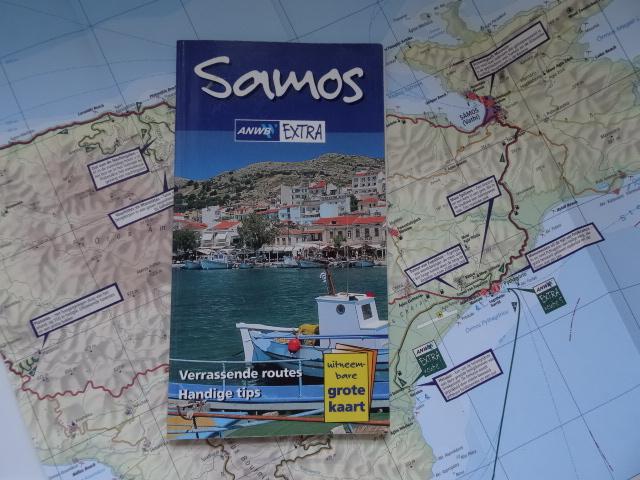 anwb extra reisgids Samos , met de wegenkaart, Boeken, Gelezen, Europa, Ophalen of Verzenden, Reisgids of -boek