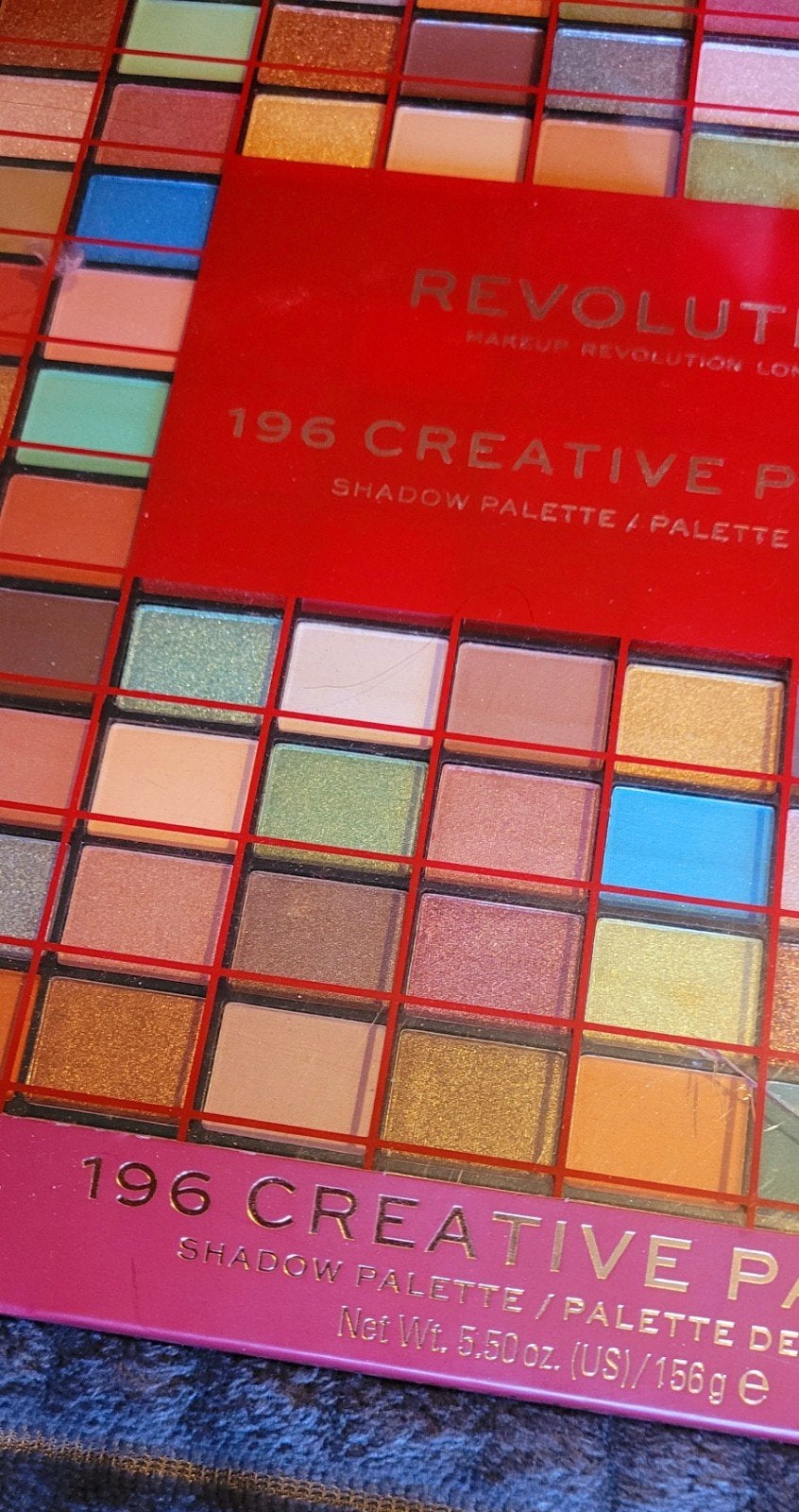 Revolution 196 Creative Palette Oogschaduw, Sieraden, Tassen en Uiterlijk, Uiterlijk | Cosmetica en Make-up, Nieuw, Make-up, Ogen