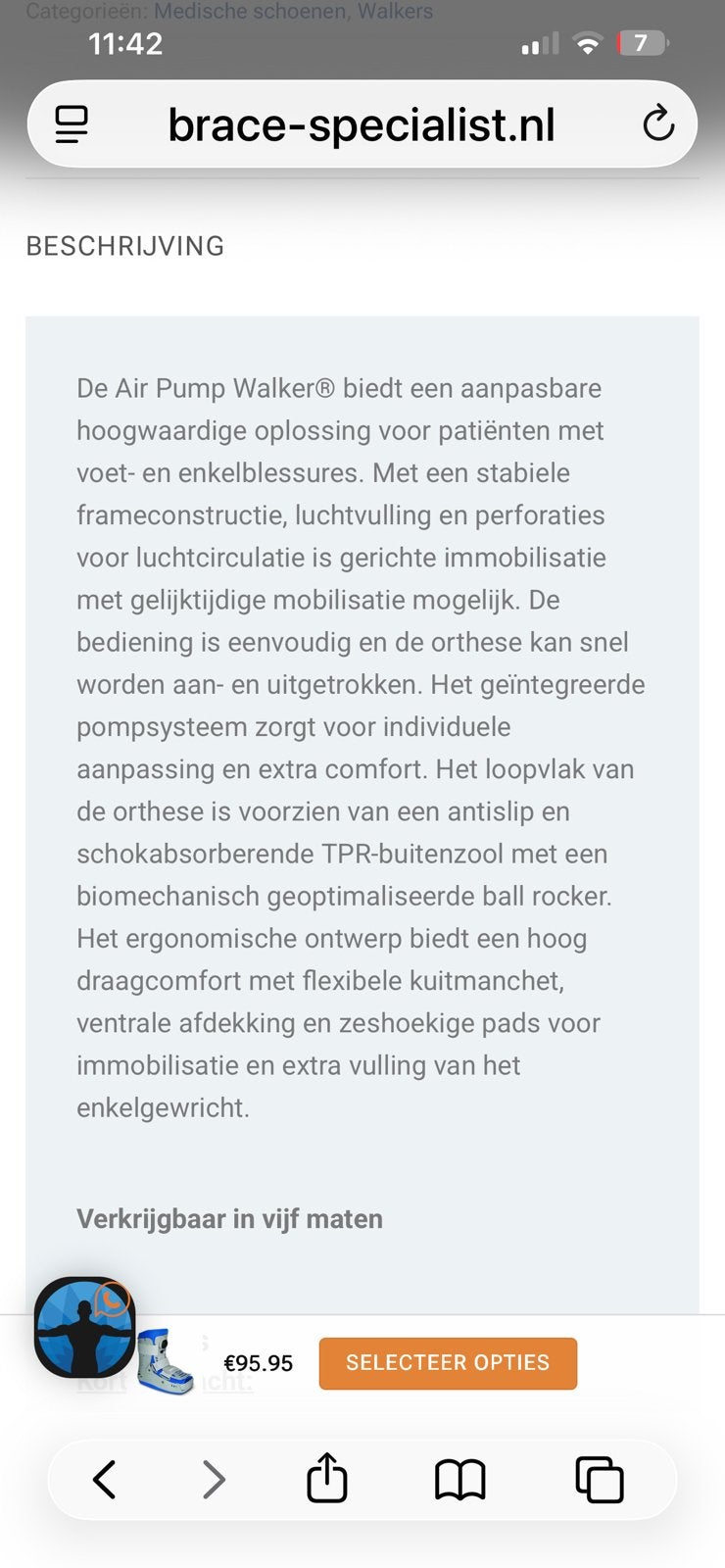 Darco schoen, Verzenden, Nieuw