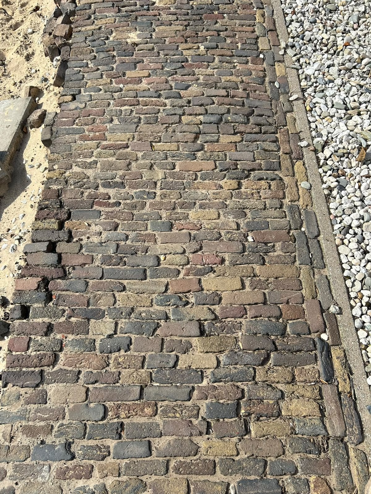 Oude gebakken klinkers, Ophalen, Gebruikt, 10 m² of meer, Klinkers