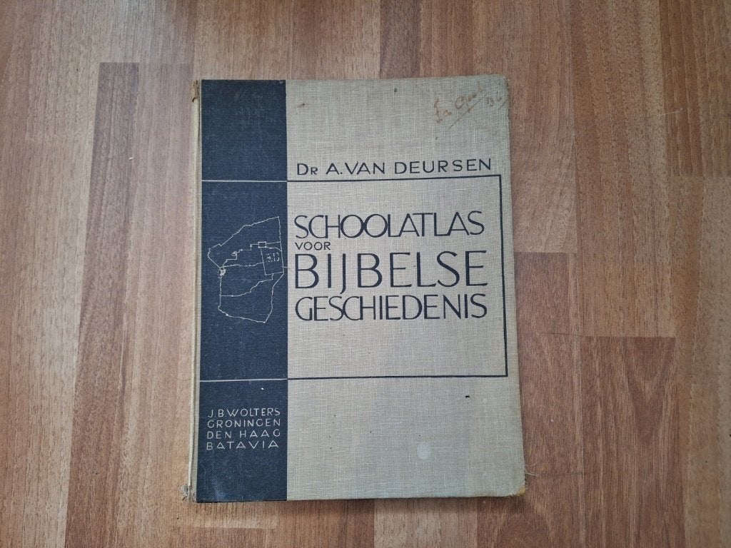 Deursen, Schoolatlas voor bijbelse geschiedenis, Ophalen of Verzenden, 1800 tot 2000, Wereld, Overige atlassen