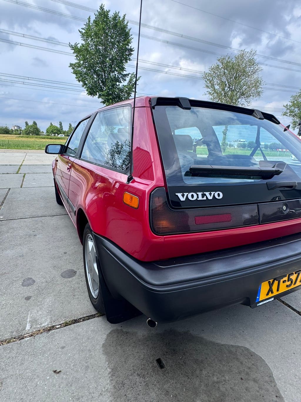 Volvo 480 ES 1987 Rood, foto 5