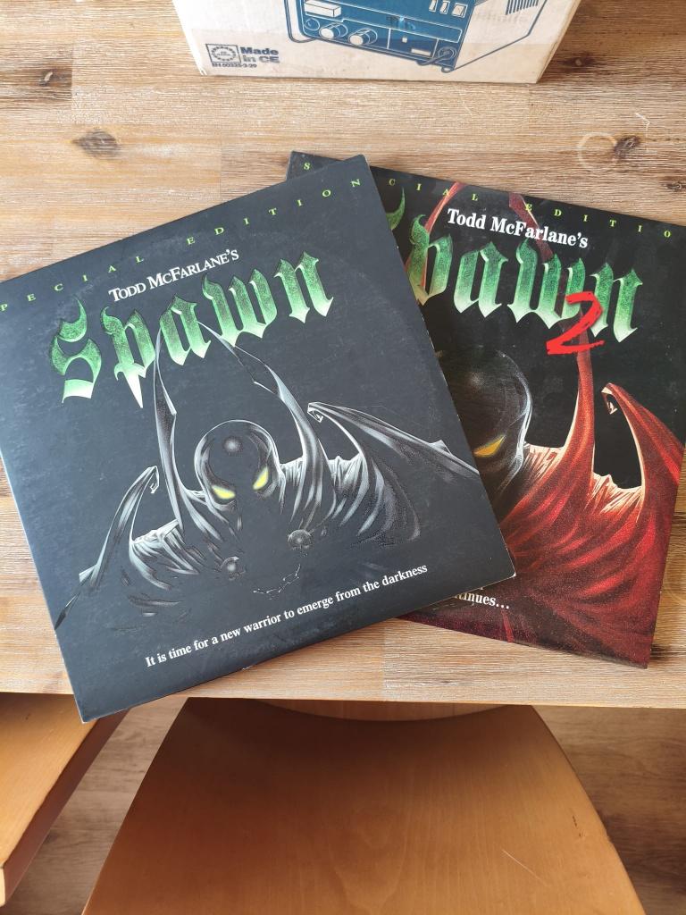 Spawn 1 + 2 - Laserdisc, Vanaf 12 jaar, Ophalen of Verzenden, Zo goed als nieuw, Actie en Avontuur