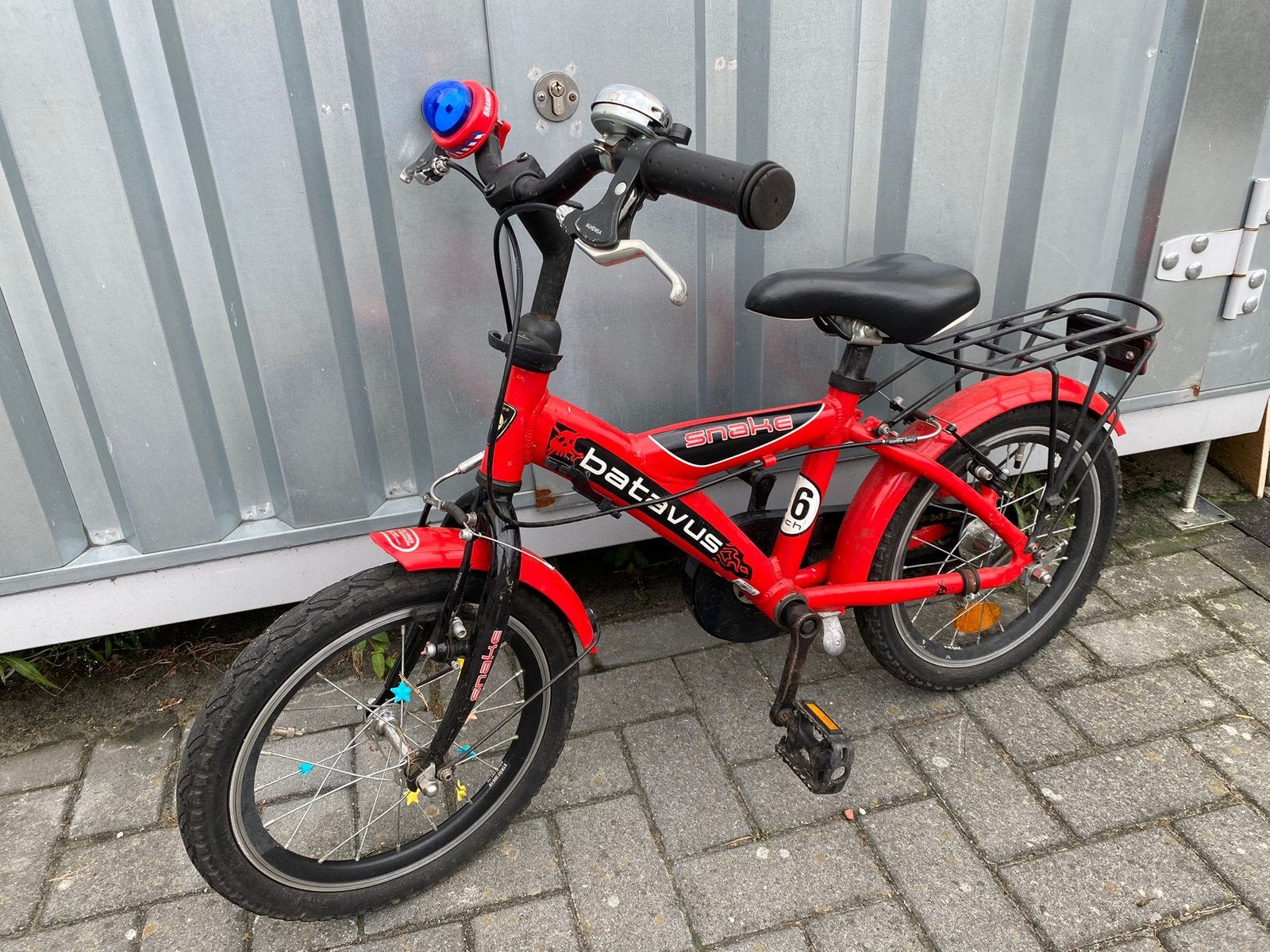 Batavus Snake 16 inch, Fietsen en Brommers, Fietsen | Vouwfietsen, Ophalen, Zo goed als nieuw, 16 tot 18 inch