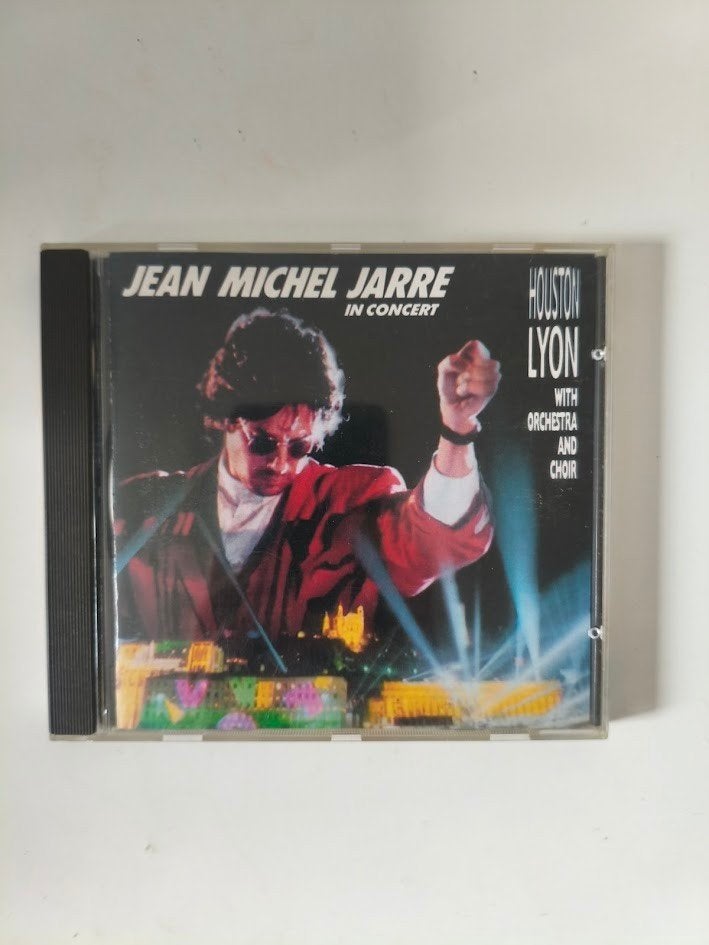 Jean Michel Jarre – Live in concert Houston / Lyon CD, Ophalen of Verzenden, Gebruikt