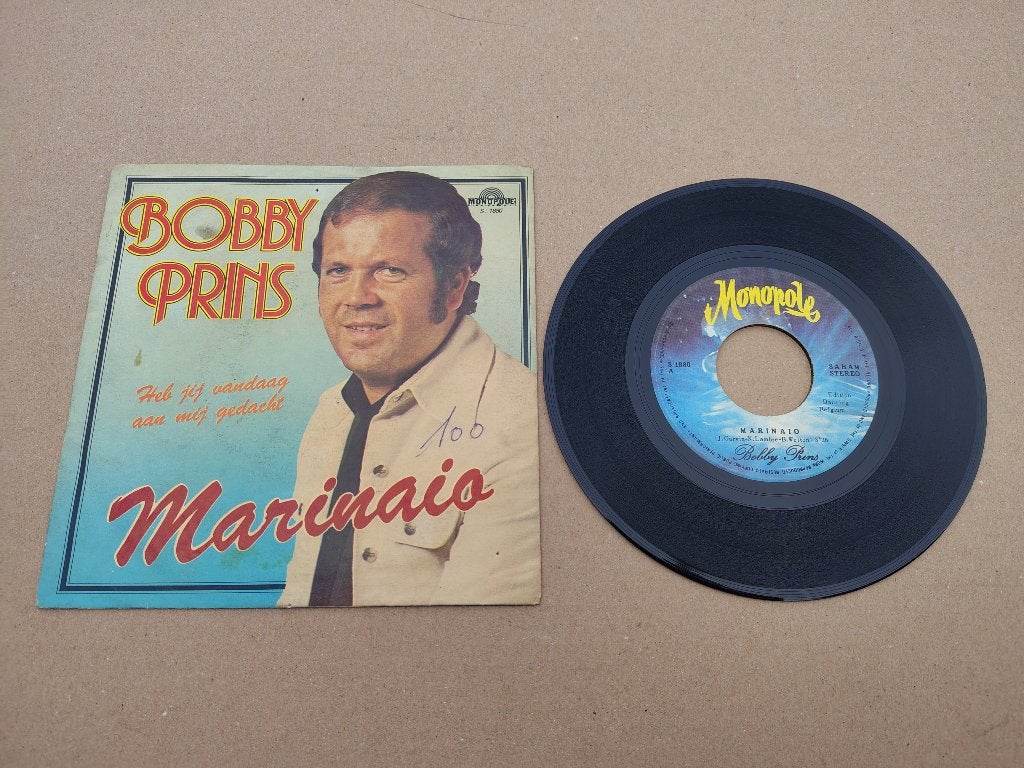 Single: Bobby Prins - Marinaio (1974), Verzenden, Gebruikt, 7 inch, Pop
