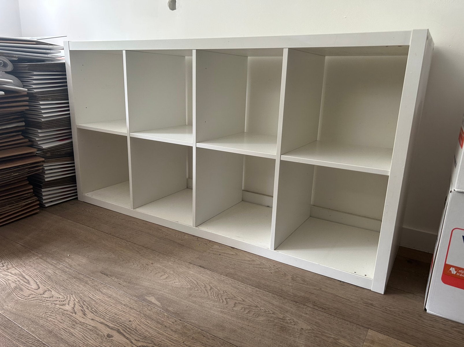 Kallax open kast, Ophalen, Gebruikt, Minder dan 150 cm, Minder dan 100 cm