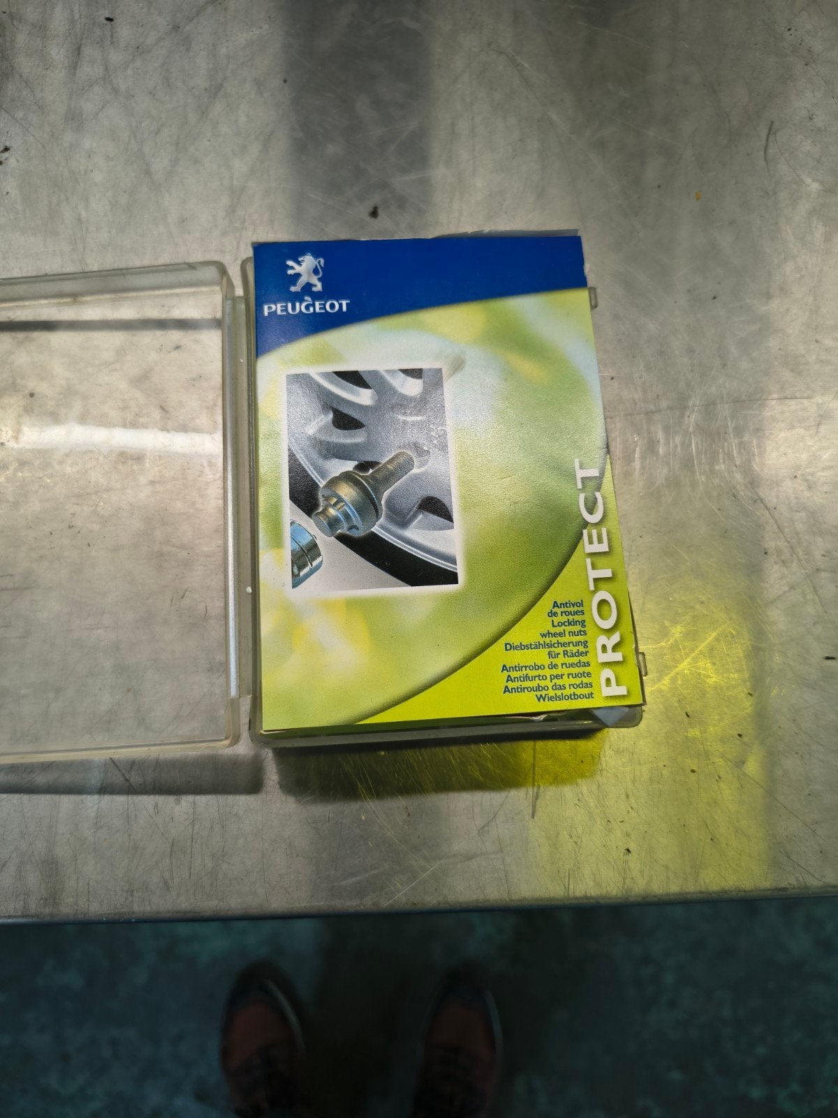 Peugeot Protect Wielbouten Anti-diefstal Set, Ophalen of Verzenden, Gebruikt