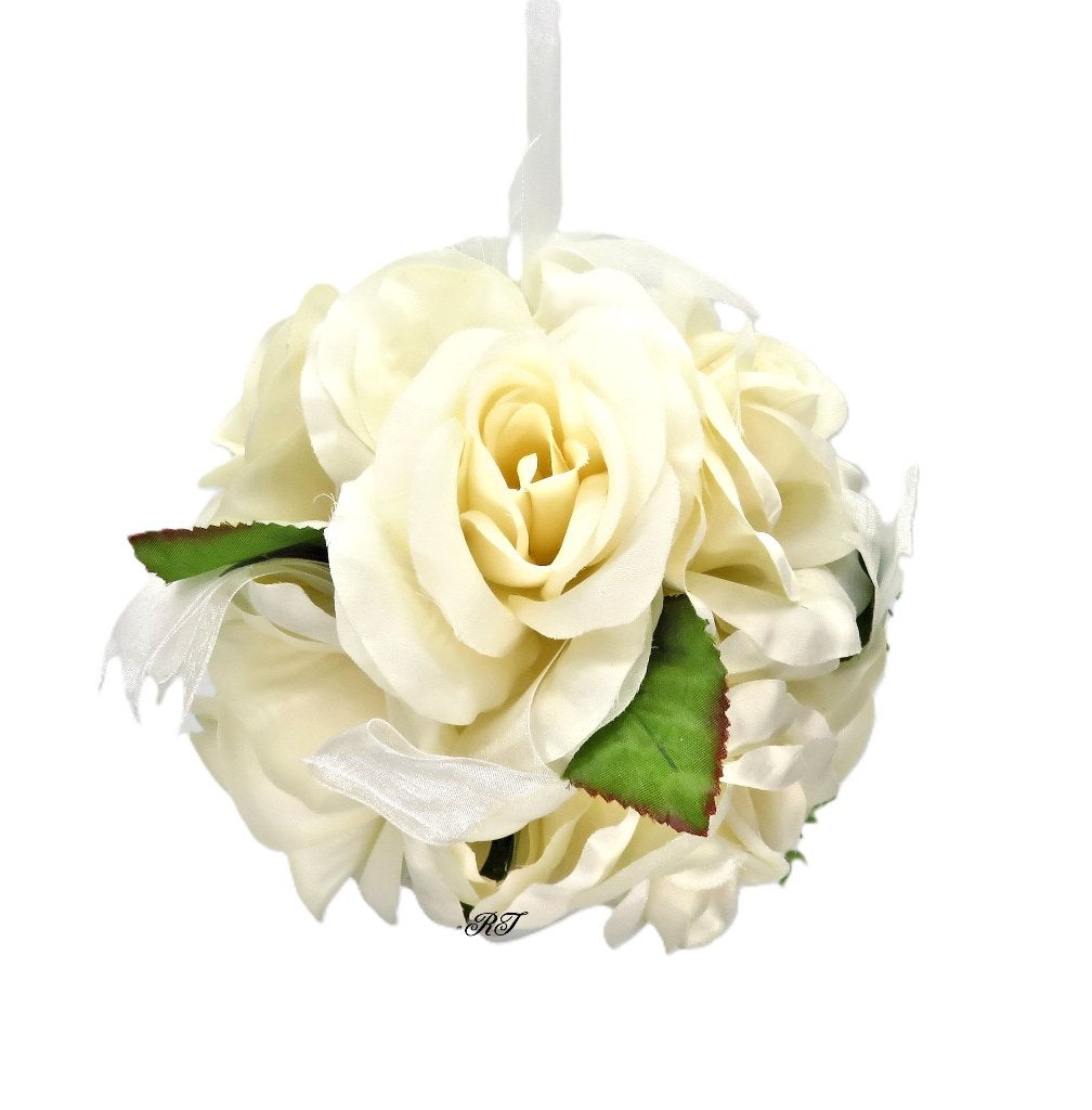 Zeer mooi ivoren pomander bal voor je bruiloft., Ophalen of Verzenden, Nieuw, Versiering, Geboorte of Huwelijk