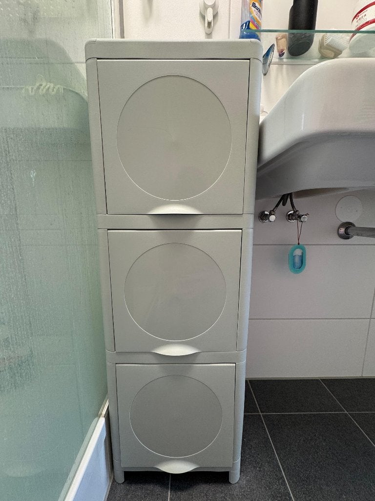 IKEA IVÖSJÖN Bathroom Cabinet – Green – Very Good Condition, Ophalen, Overige typen, 50 tot 100 cm, Zo goed als nieuw
