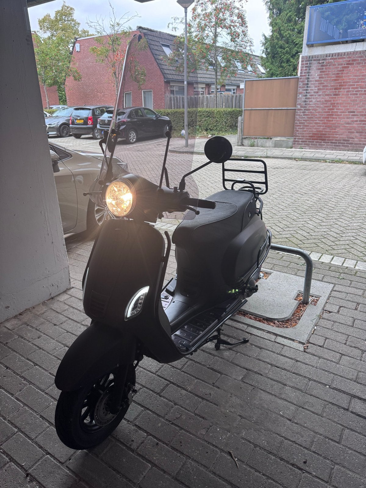 AGM VX50i | Smoke windscherm | Valbeugel | Blauw kenteken, Gebruikt, Benzine, Ophalen, Overige merken